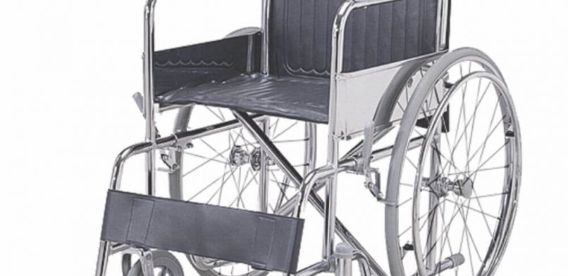 Folding Wheel Chair (Fixed Armrest & Footrest)