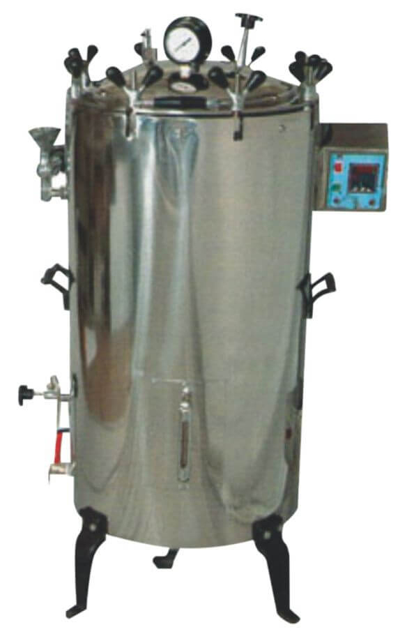 VERTICAL AUTOCLAVE - TRIPLE WALLED