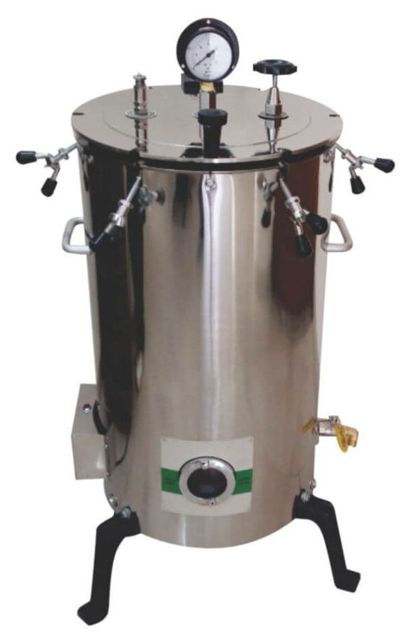 VERTICAL AUTOCLAVE – DOUBLE WALLED-image